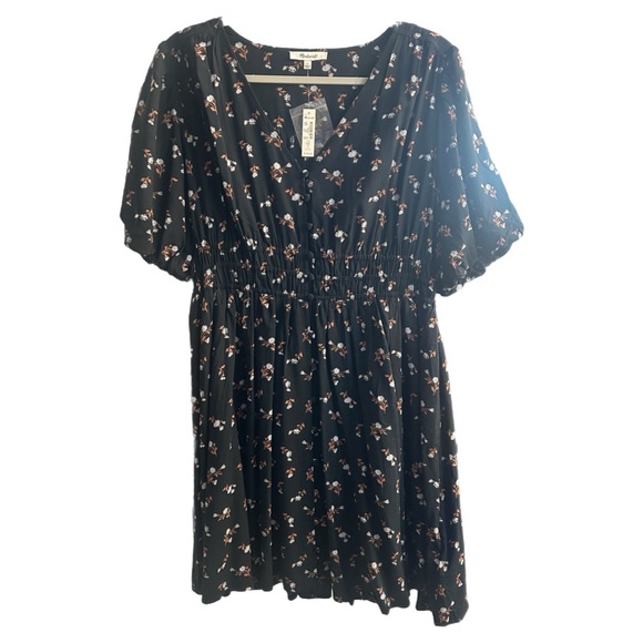Madewell Challis Sophia Mini Dress in woodland floral - Picture 6 of 7